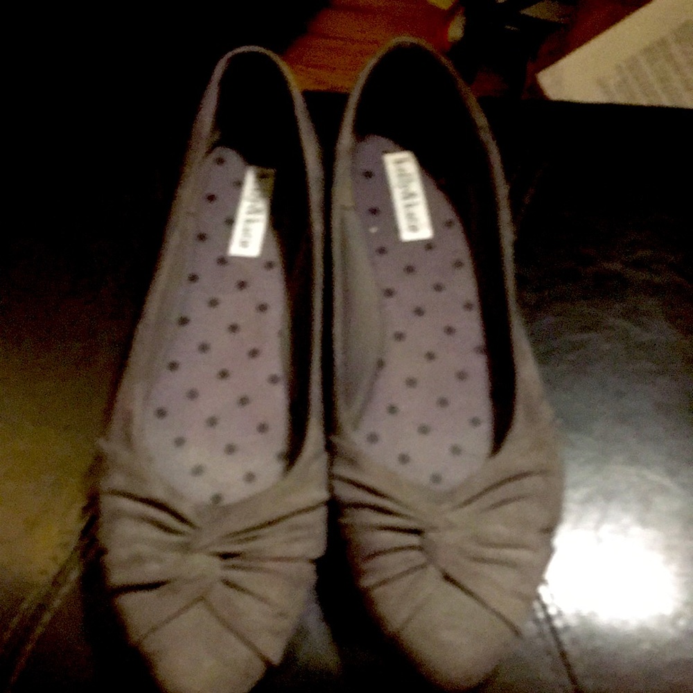 Katie and Kelly - 11 fabric upper shoe